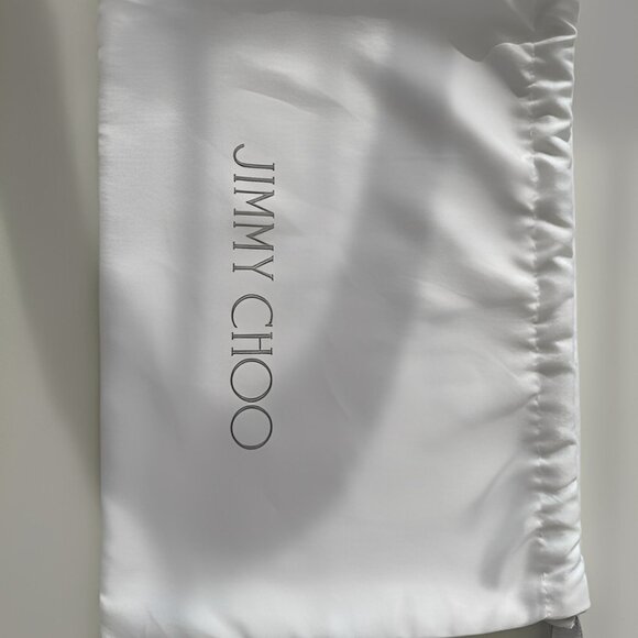 Jimmy Choo Leather Chain Pochette – Convertible Mini Baguette - Picture 11 of 11